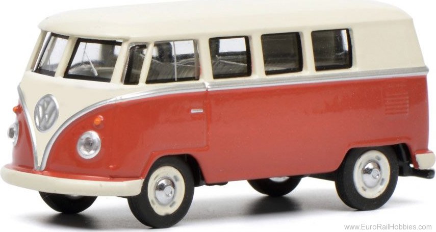 Schuco 452017100 VW T1 Bus, red beige, (1:64)