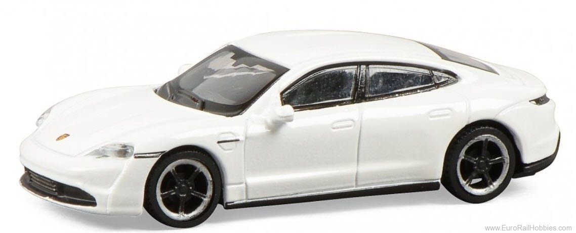 Schuco 452655800 Porsche Taycan, white (1:87) (Factory Sold Ou