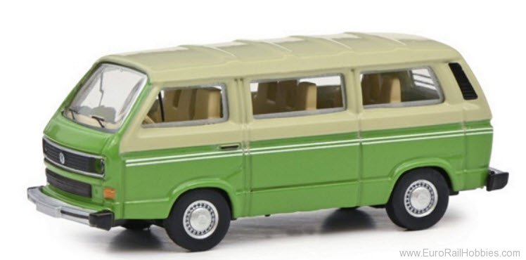 Schuco 452665909 MHI VW T3b Bus 2 Tone Light Greens (Factory S