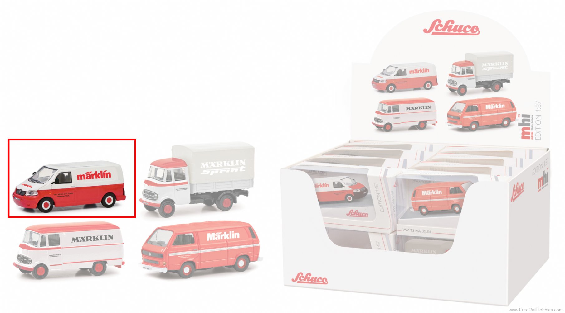 Schuco 452671304 VW T5 MÃRKLIN (Edition 1:87 / MHI Program)