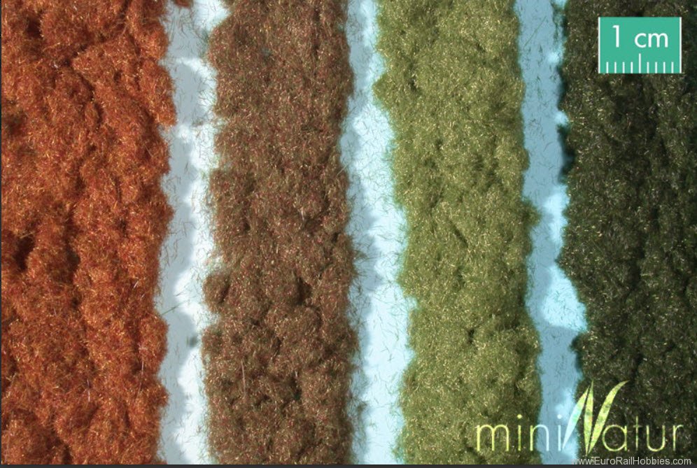 Silhouette Silflor MiniNatur 001-12 Gras-Flock, 1 mm, Green Larch (100 g)