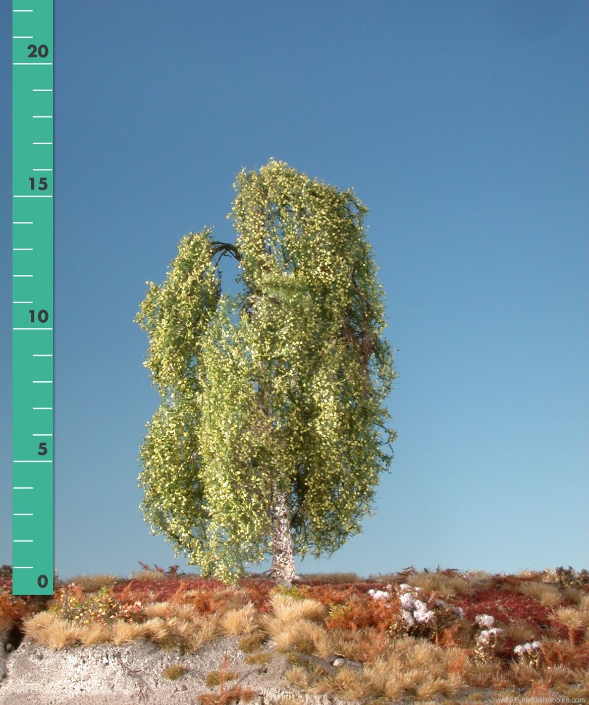 Silhouette Silflor MiniNatur 211-11 Weeping Birch Tree, Spring 10-13cm