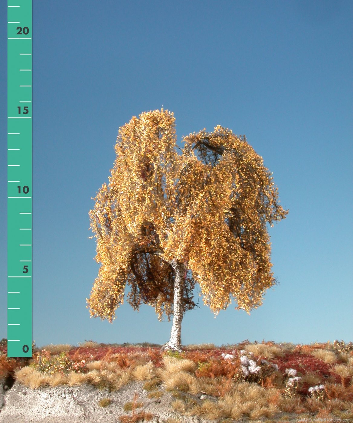 Silhouette Silflor MiniNatur 211-14 Weeping birch, Late Fall (10-13cm)