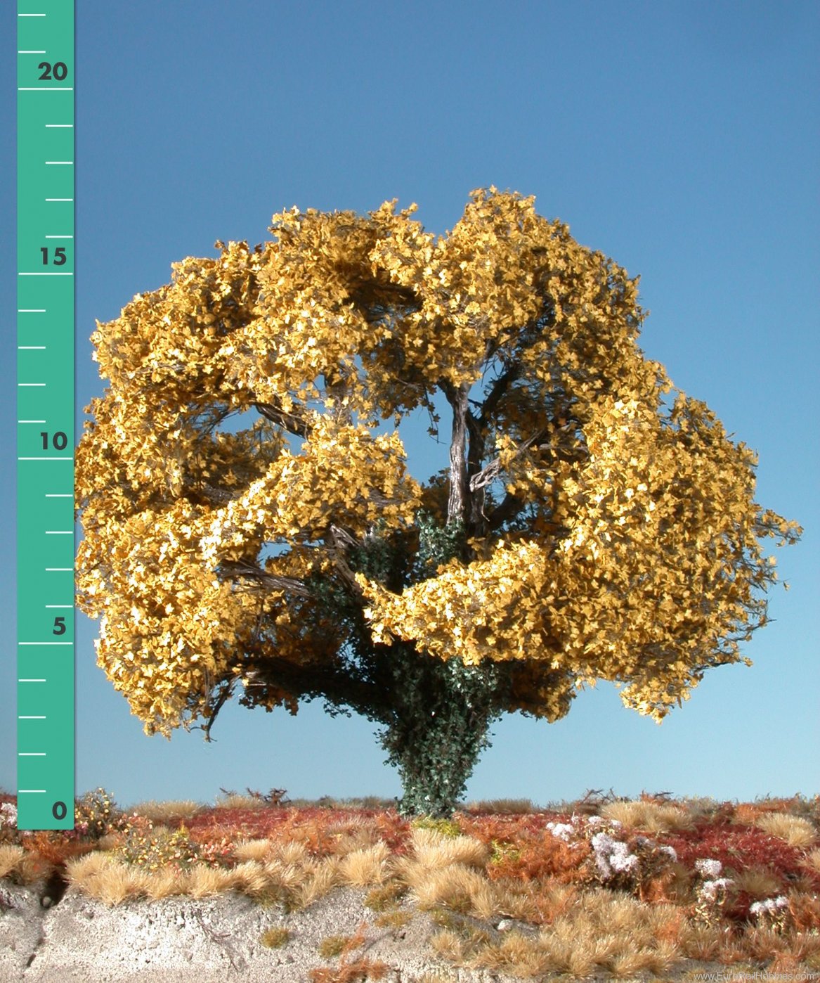 Silhouette Silflor MiniNatur 231-24 Maple Tree with Ivy Yellow, Late Fall 15-20cm