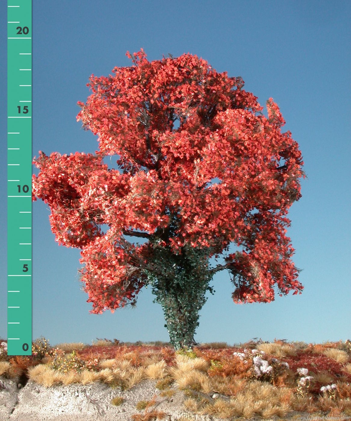 Silhouette Silflor MiniNatur 231-25 Maple Tree with Ivy Red, Late Fall 15-20cm