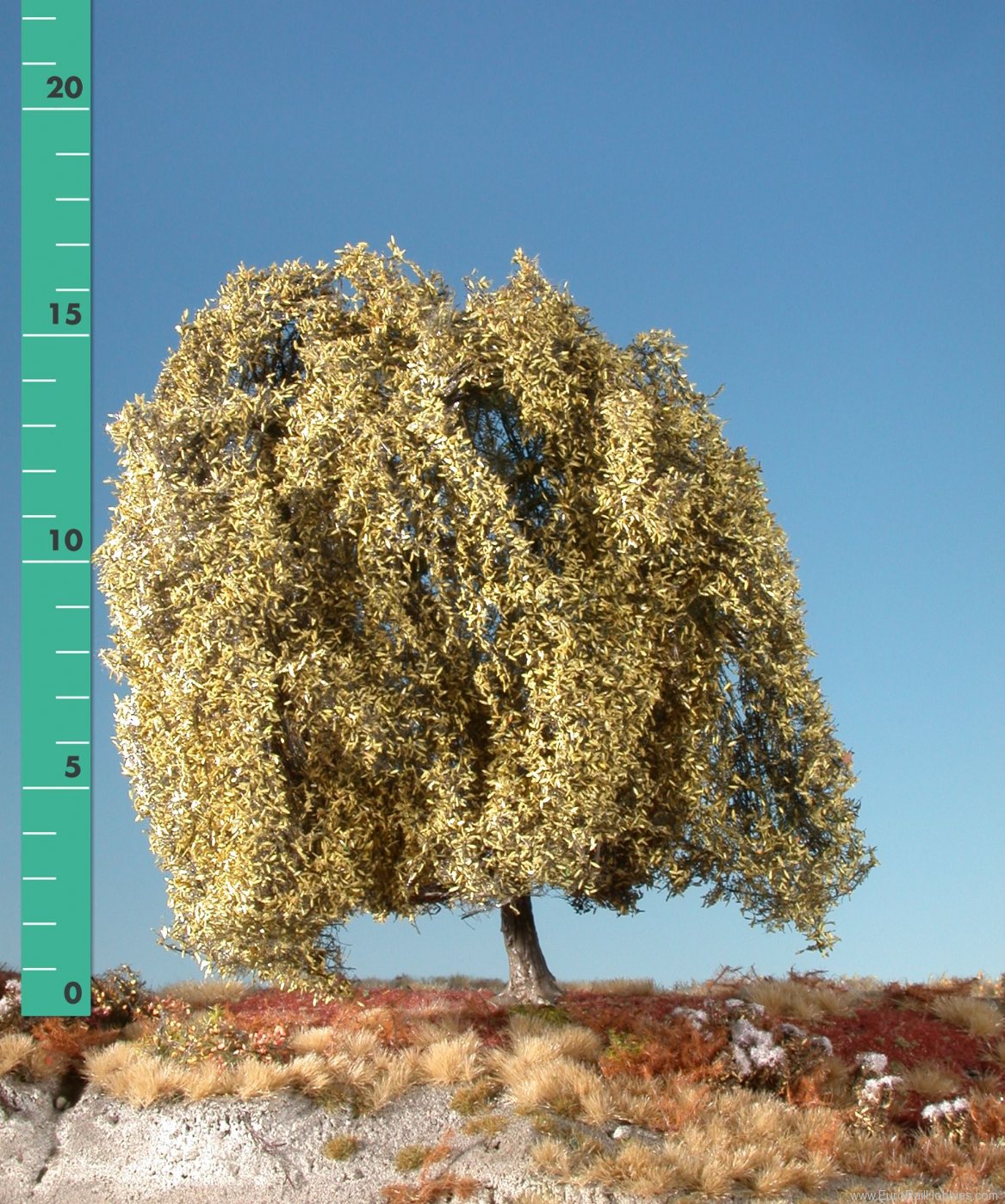 Silhouette Silflor MiniNatur 240-24 Weeping Willow Tree, Late Fall 15-20cm