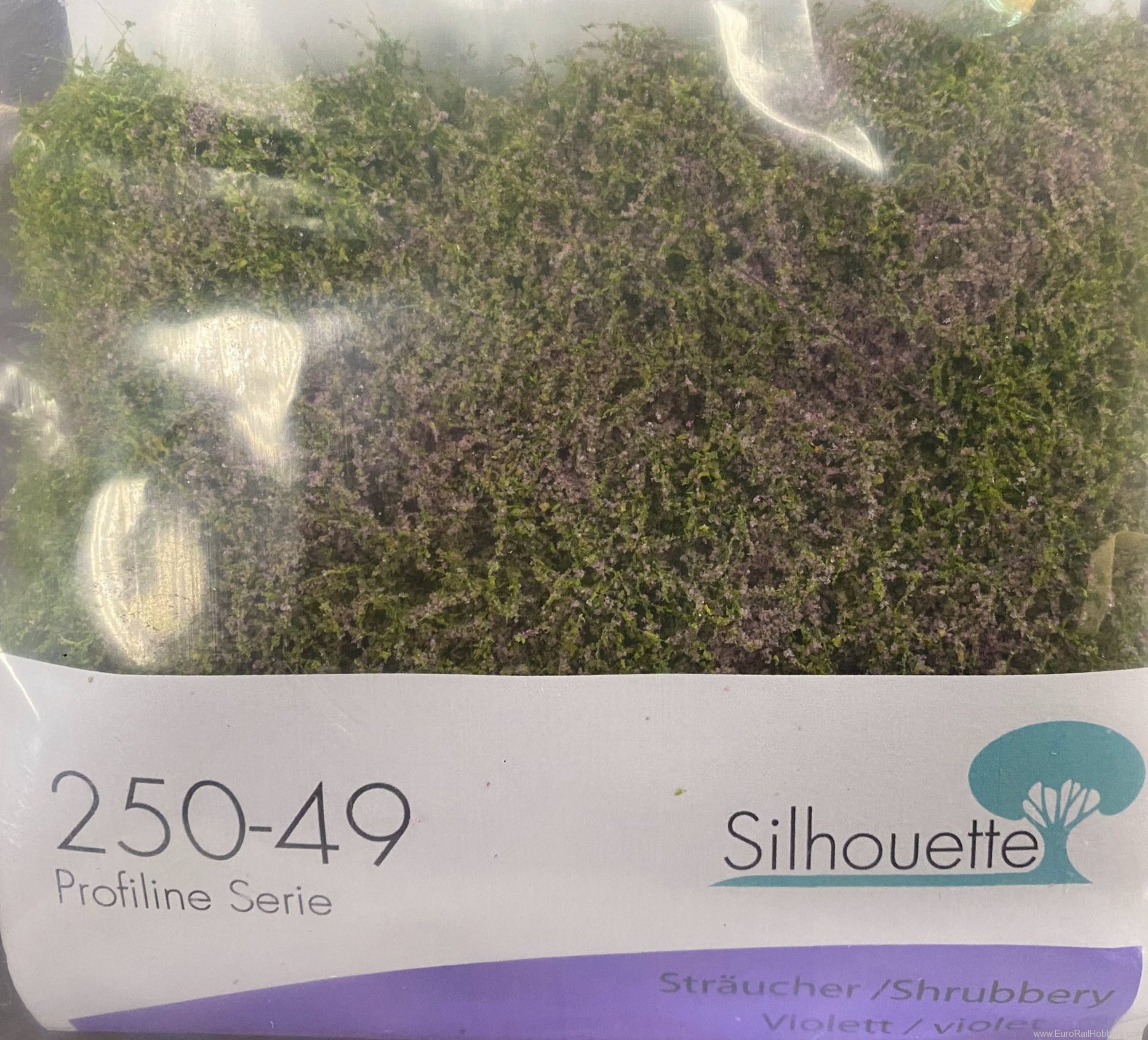 Silhouette Silflor MiniNatur 250-49 Shrubbery TT, Violett (2,5cm)