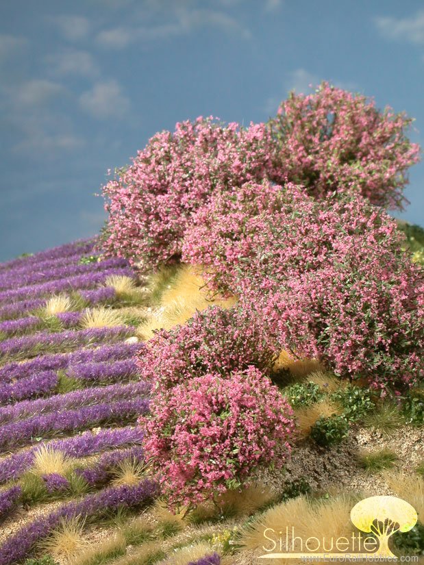 Silhouette Silflor MiniNatur 253-17 Rhododendron, Pink 
