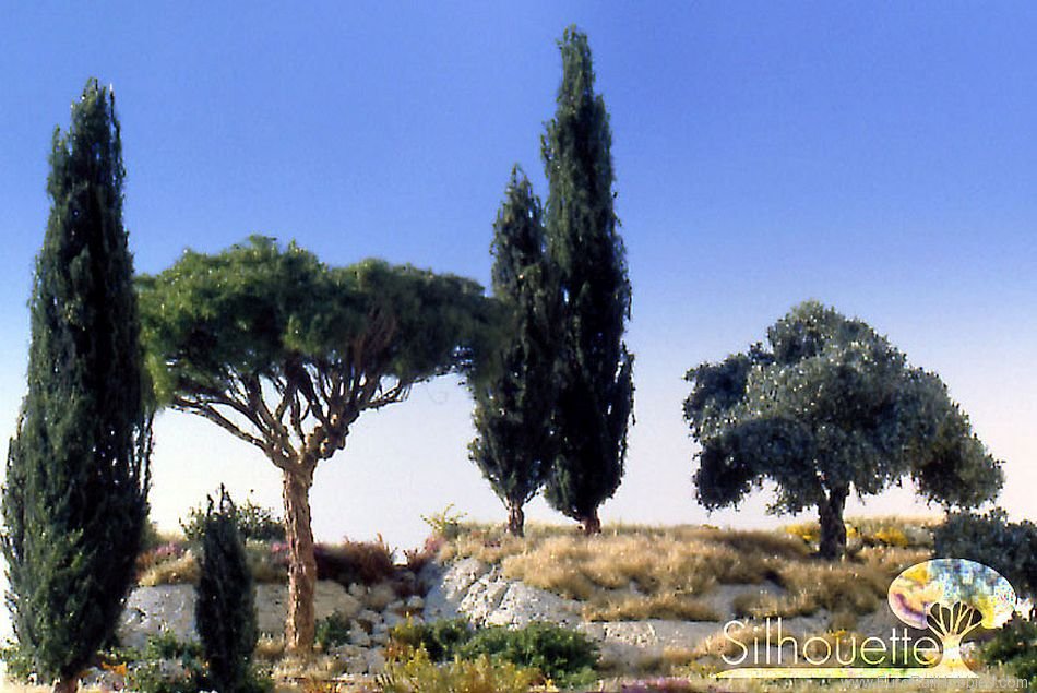 Silhouette Silflor MiniNatur 263-22 Pine Tree, Summer 