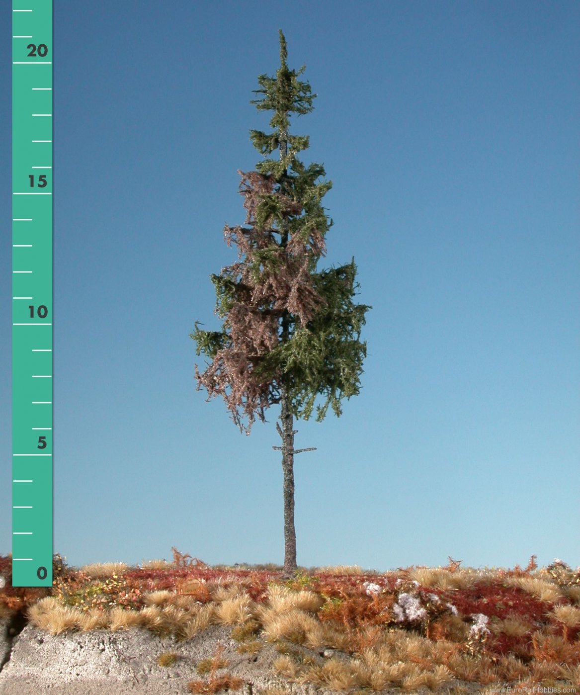 Silhouette Silflor MiniNatur 274-32 Green spruce high trunk, Summer (22-29cm)