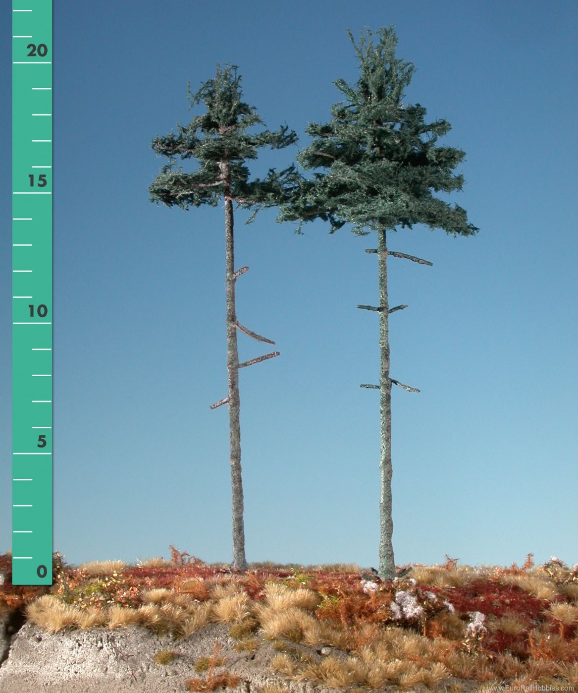 Silhouette Silflor MiniNatur 278-22 Nordic Fir High Trunk Tree Inside forest floc