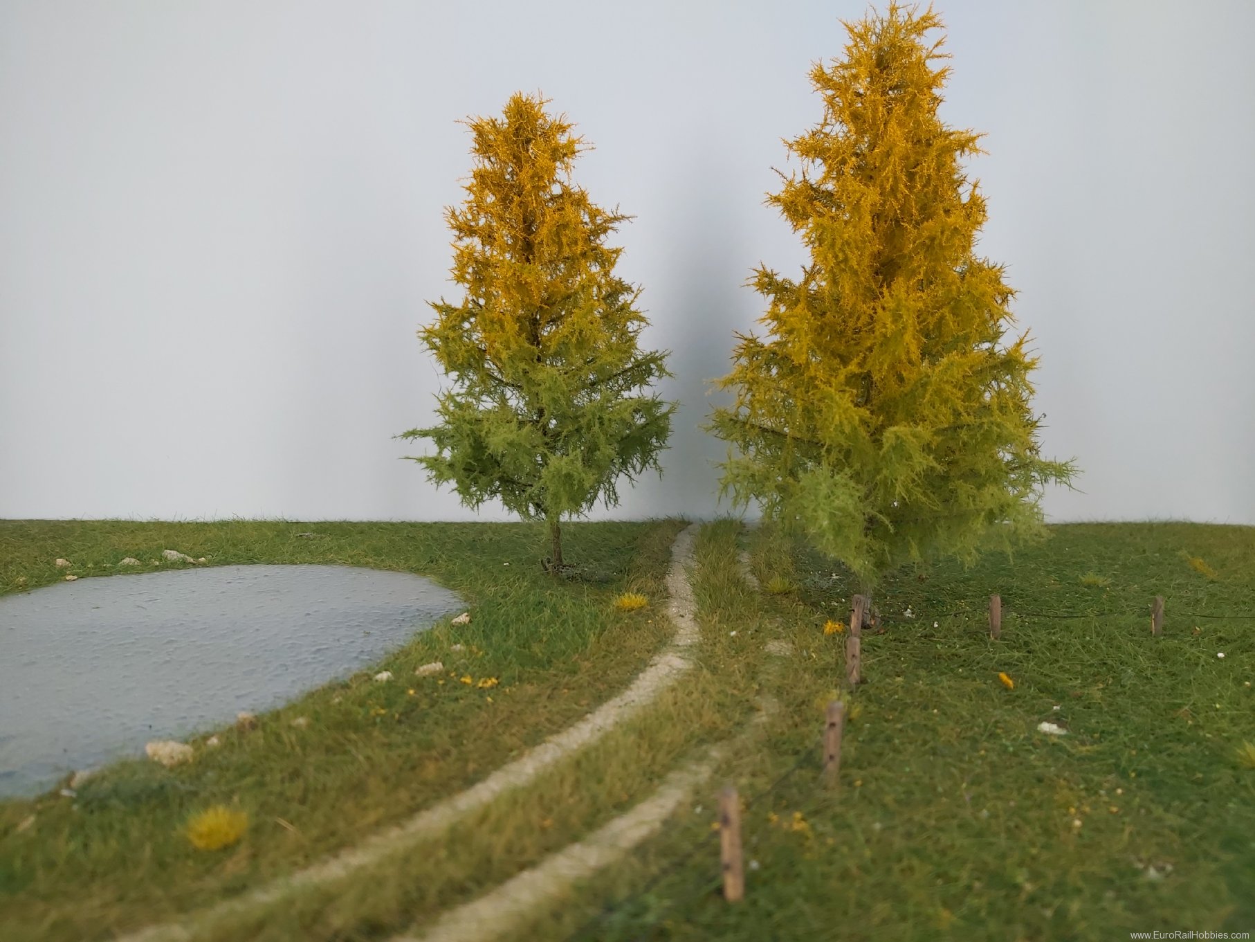 Silhouette Silflor MiniNatur 283-000-1 Larch Tree, Early Fall 25-29cm