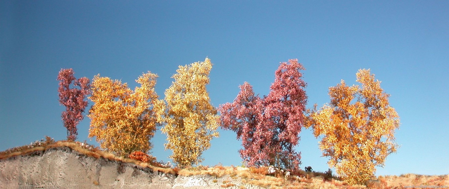 Silhouette Silflor MiniNatur 300-24 Filigree bushes, Late Fall (0 + 1)