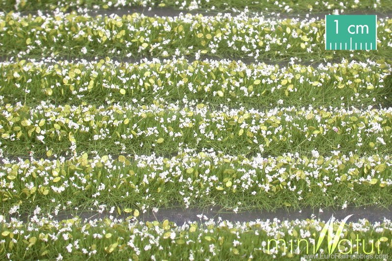 Silhouette Silflor MiniNatur 731-21 Blossom strips, White (336 cm)