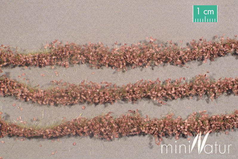 Silhouette Silflor MiniNatur 766-34 Agricultural strips with leaves, Late Fall   