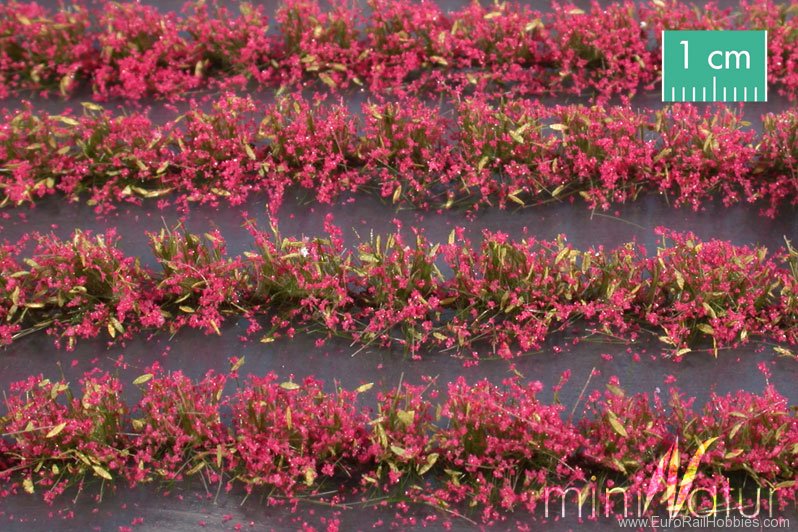 Silhouette Silflor MiniNatur 767-26 MiniNatur Grass Strips - Magenta Flower field