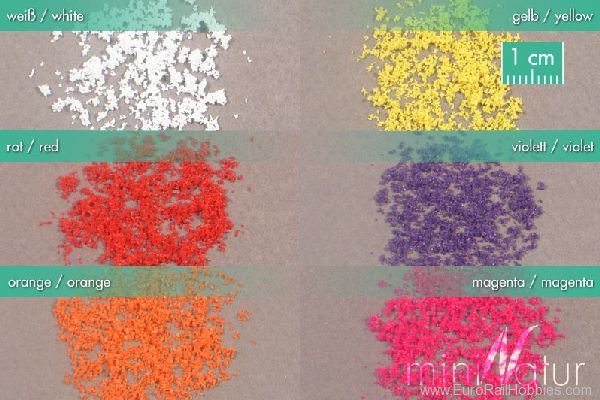 Silhouette Silflor MiniNatur 898-29 Set off loose blossoms, 6 Farben / 6 Colours 
