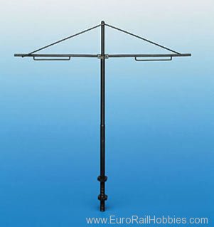 Sommerfeldt 108 HO/HOm Center Streetcar Mast, 2x Single Track