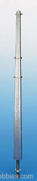 Sommerfeldt 192 HO Mast for Cross span only, Height = 142mm, 