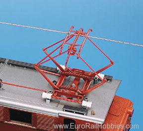 Sommerfeldt 823 HO Pantograph Old OEBB, red (2)