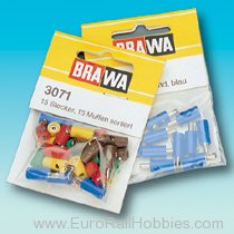 Brawa 3070 8 Male/8 Female Märklin Switch Package