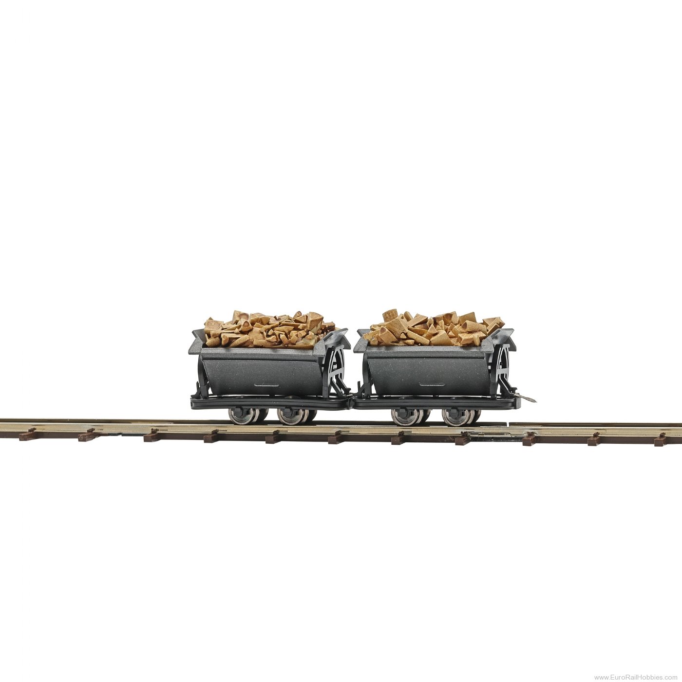 Busch 12262 Busch Two wagons with split wood