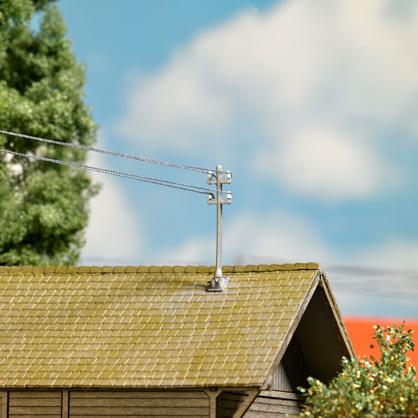Busch 1755 Busch Roof top power masts