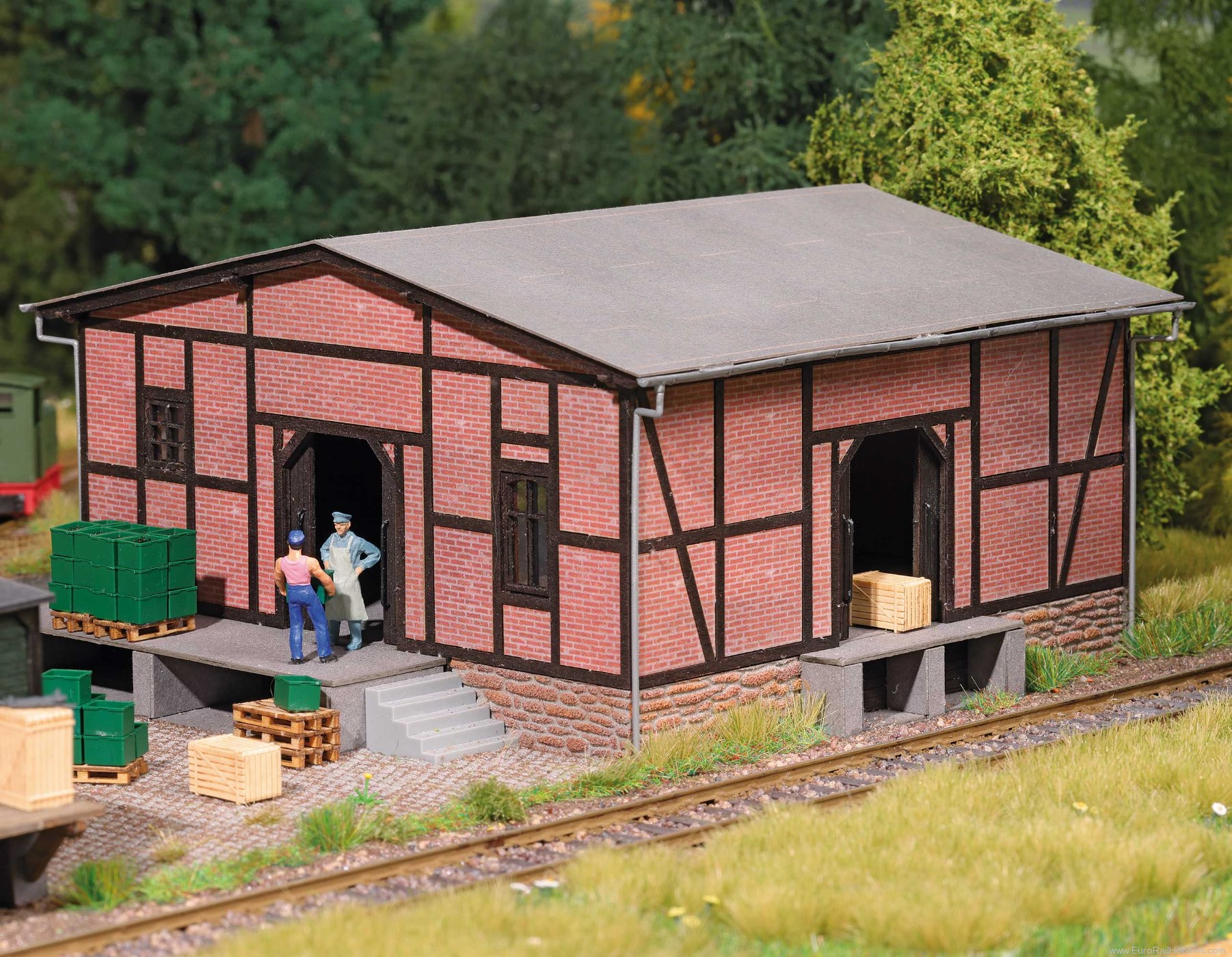 Busch 1896 Busch Freight shed