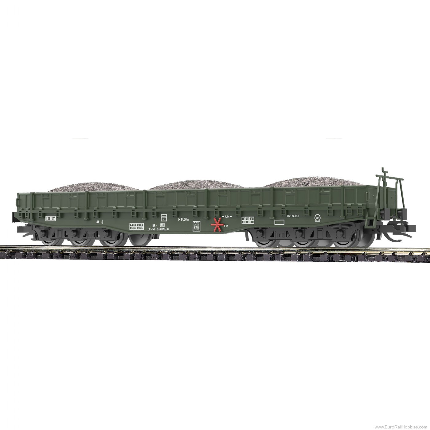 Busch 31187 Busch Flat wagon Samm 4818