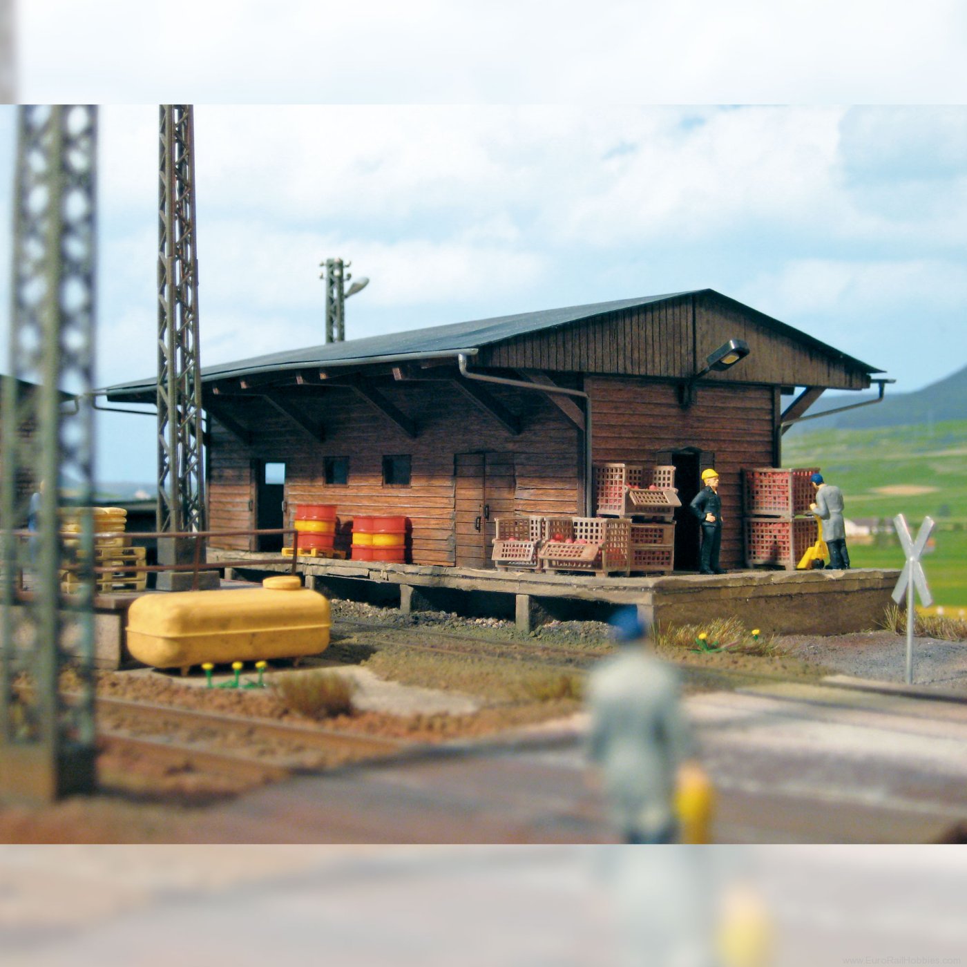 Busch 8771 Busch Freight Shed »Braunsdorf«