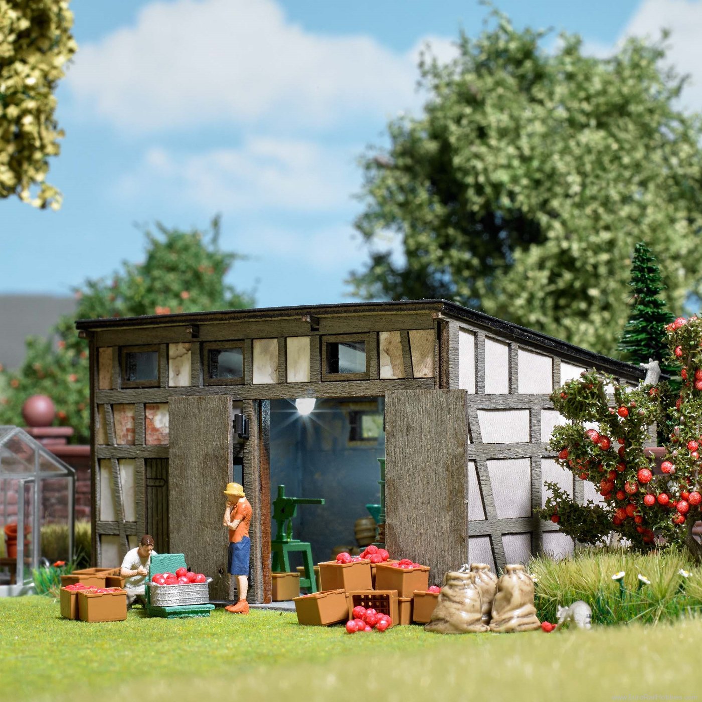 Busch 8793 Busch Weathered backyard shed