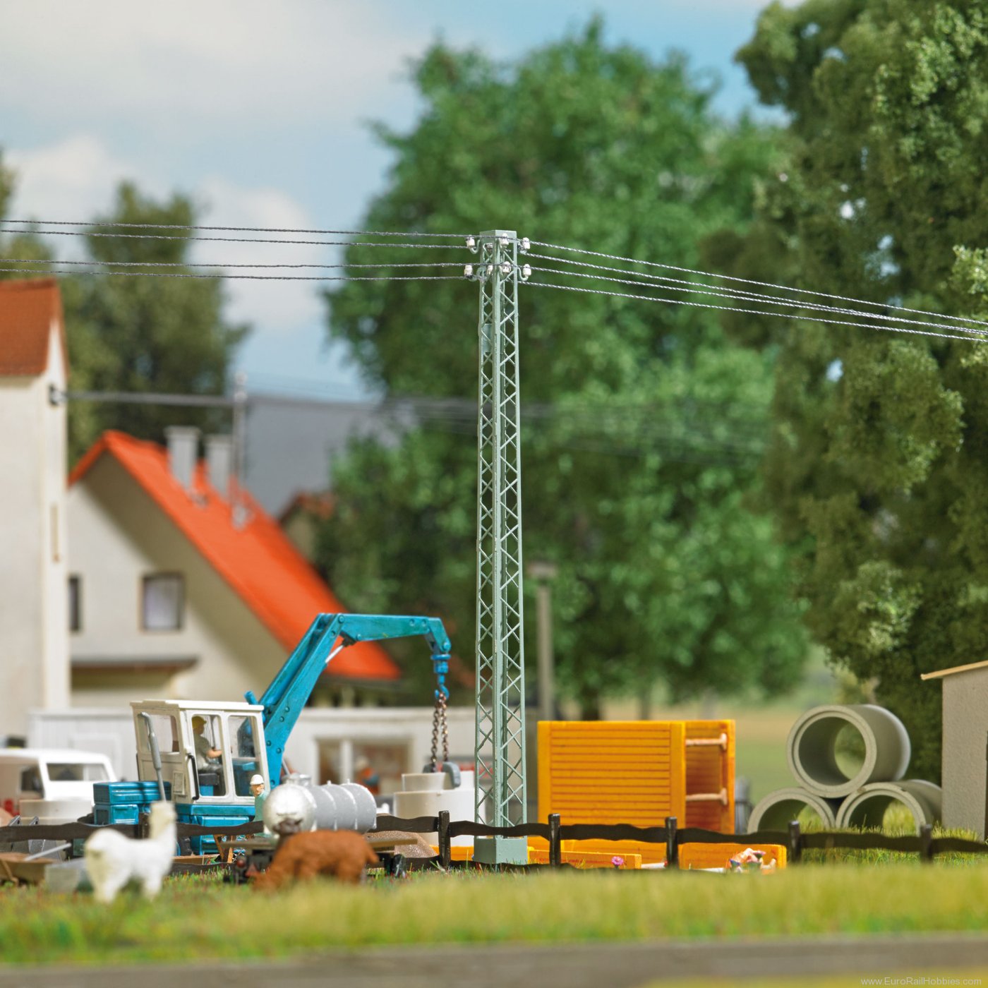 Busch 8952 Busch Lattice mast for overhead lines