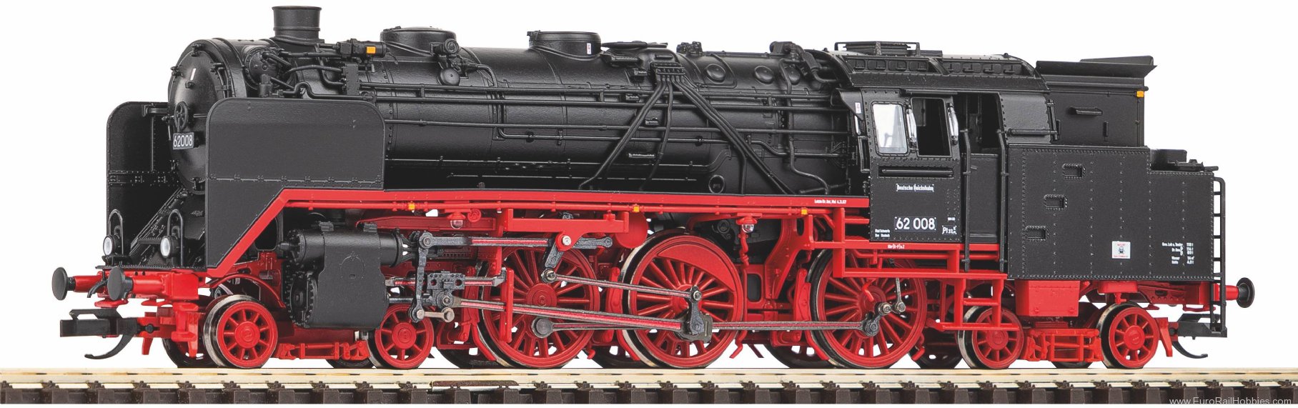 Piko 47140 TT steam locomotive BR 62 DR III