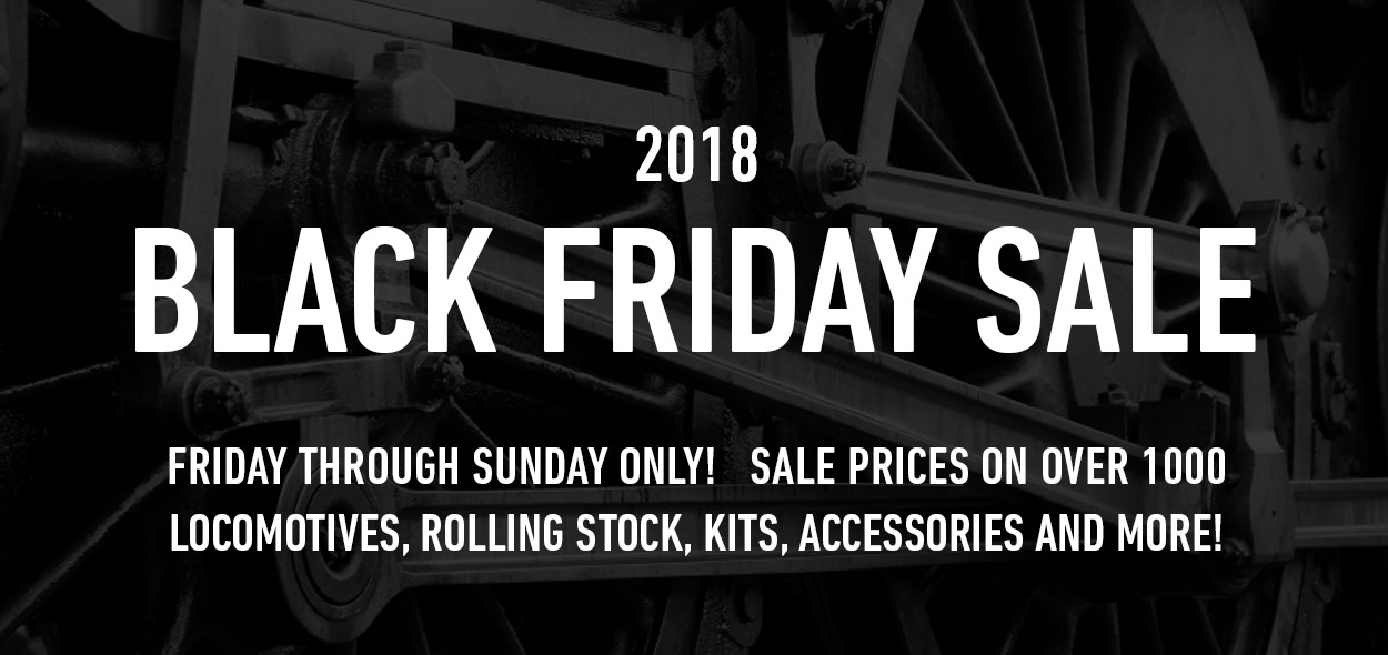 2018 BLACK FRIDAY SALE - SALE OVER