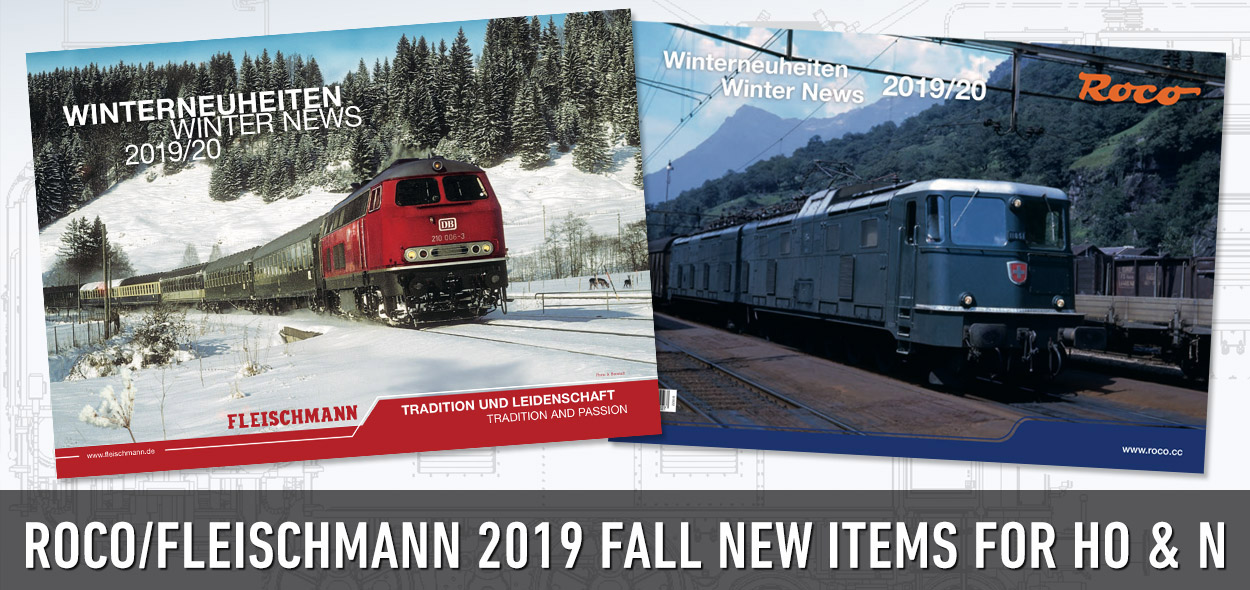 Roco & Fleischmann Fall/Winter 2019 New Items posted