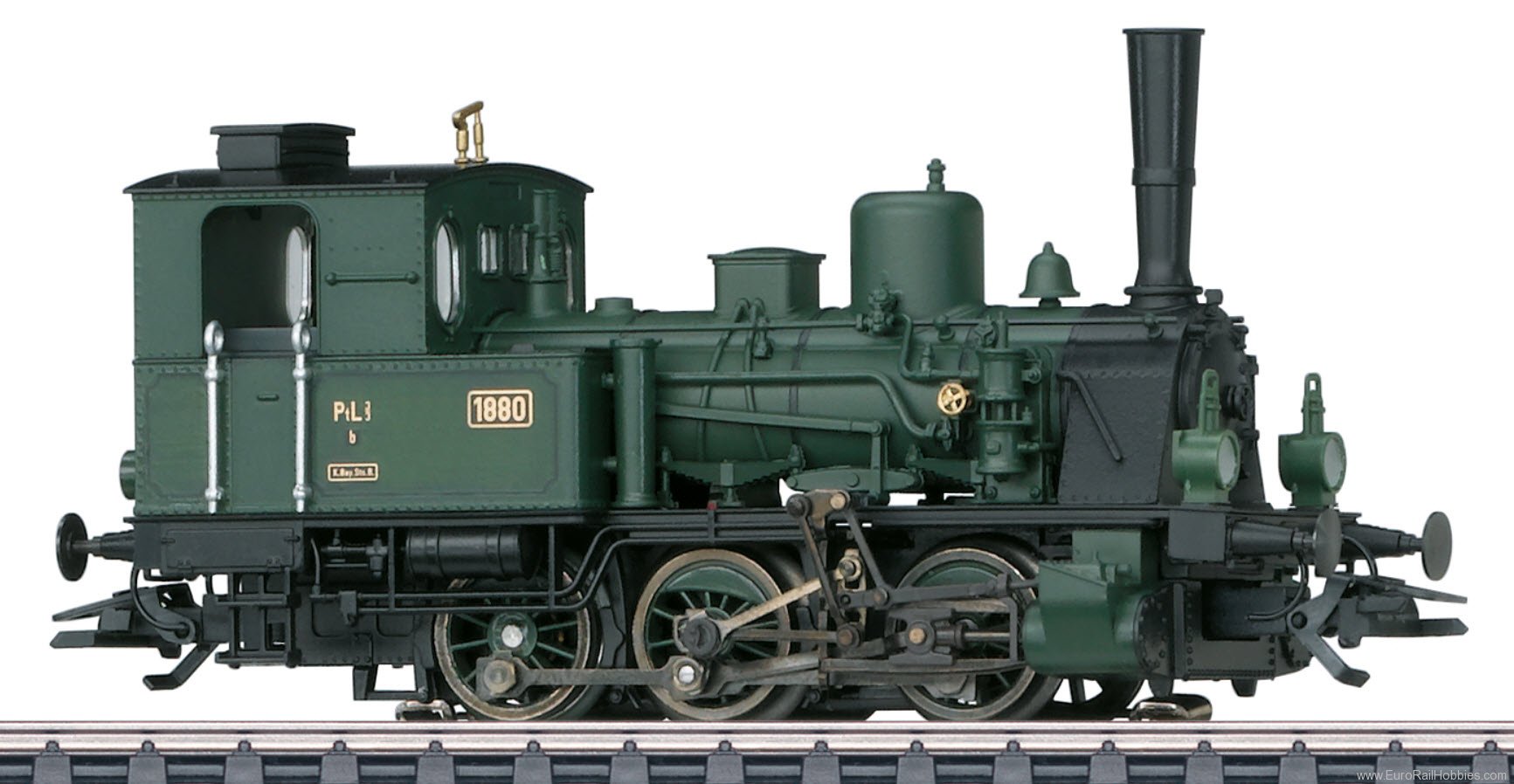 Marklin EUROTRAIN Special Edition K.Bay.Sts.B. Steam locomotive PtL 3/3, MFX+ Sound 