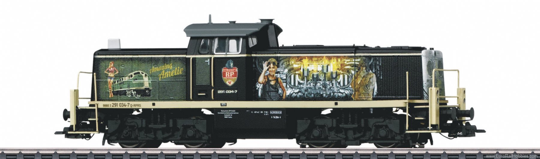 New EuroTrain/Idee & Speil Marklin Special Edition - HO BR291 'Amazing Amelie'