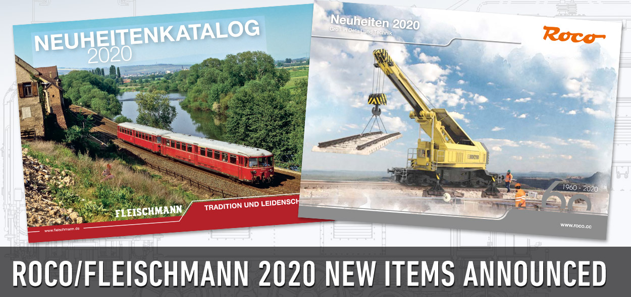 ROCO & FLEISCHMANN 2020 NEW ITEMS Now Posted