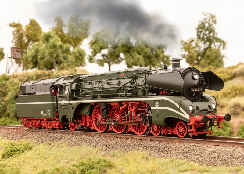 Latest News: Marklin & Trix 2021 Surprise Locomotive - Class 02 DR 'Schorsch' with Dynamic