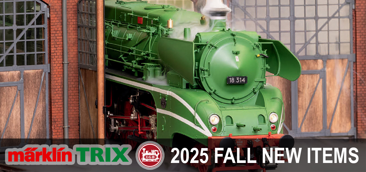 Marklin Trix LGB 2025 Fall New Items