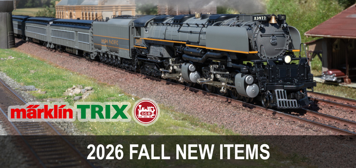 Marklin, Trix, LGB 2026 Fall New Items