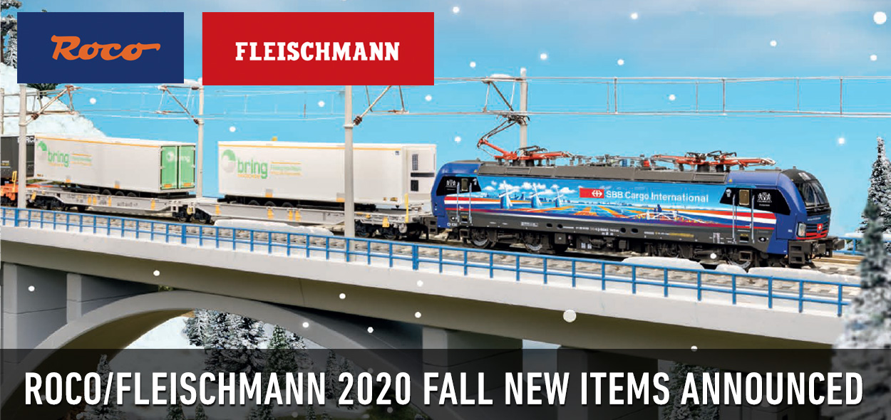 Roco Flesichmann 2020 Fall New Items
