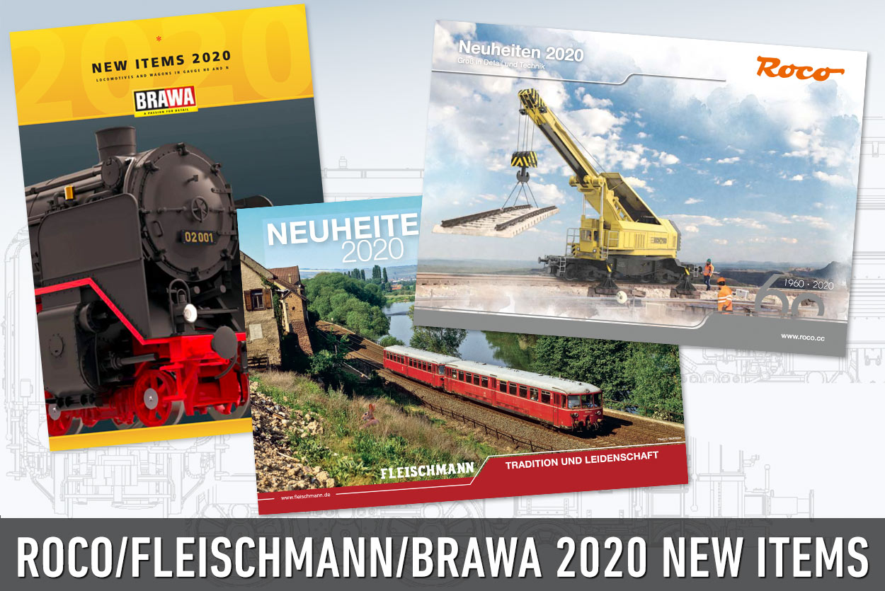 2020 New Items Toyfair Newslettter - Part II Roco,Fleischmann and Brawa