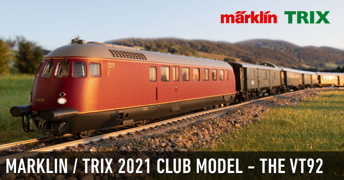 Marklin & Trix Announce the Second Insider/Profi Club Model for 2021, the VT92