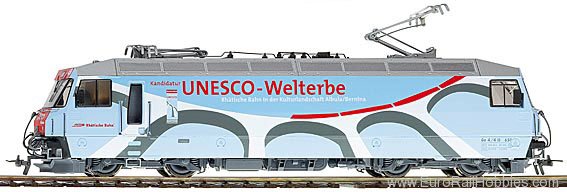 Bemo 1259120 HOm RhB Ge 4/4 III 650 Electric Locomotive