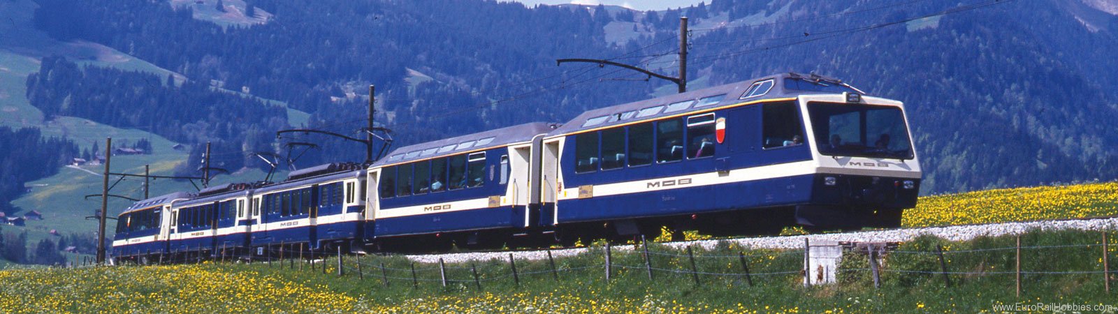 Bemo 1281325 HOm MOB BDe 4/4 3005 Triebwagen