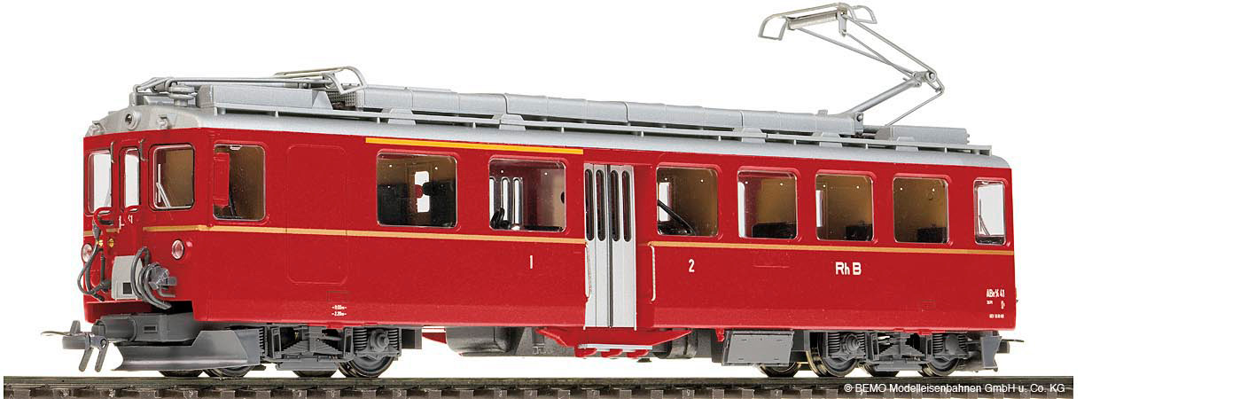 Bemo 1266101 HOm RhB ABe 4/4 41 Bernina Railcar