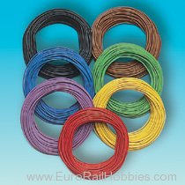 Brawa 3163 Wire 0,08 mmÂ², 10 m ring, green