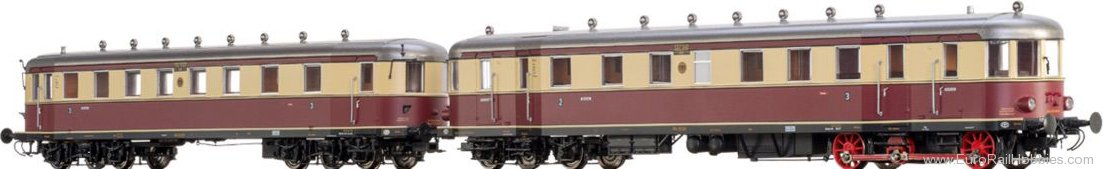 Brawa 44384 Diesel Railcar VT 137 and Trailer VB 147 DRG 