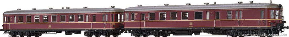 Brawa 44708 Diesel Railcar BR 660 and Trailer VS945 DB (d